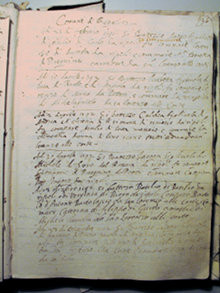 Atti di nascita del comune di Ripoli, esempio.